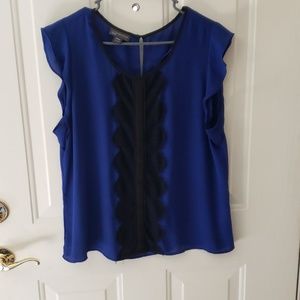 Dark blue dress shirt